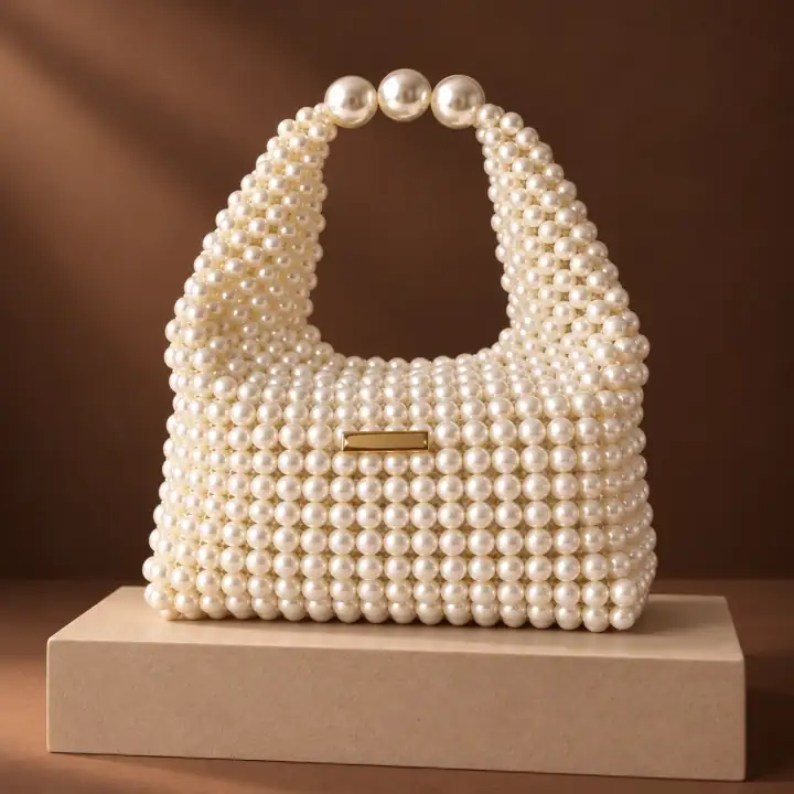 Bolso Perla Tejida